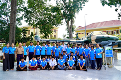 Hoạt động tham quan ngoại khoá môn Giáo dục chính trị của học sinh Phân hiệu Trường Trung cấp KT – KT số 2 tại tỉnh Lâm Đồng